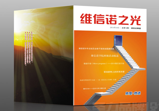 维信诺之光内部画册设计及印刷