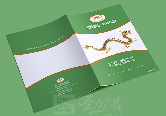 生龙纸业画册设计印刷